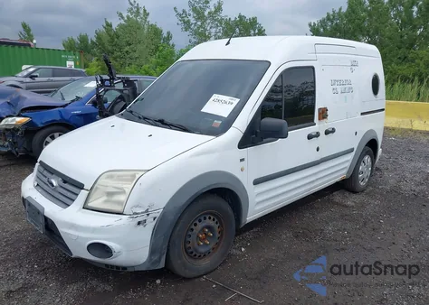 2010 Ford Transit Connect Xlt from USA, damaged, VIN NM0LS7DNXAT003328
